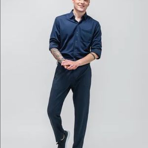 Ministry of Supply Men’s Navy Velocity Suit pants 34